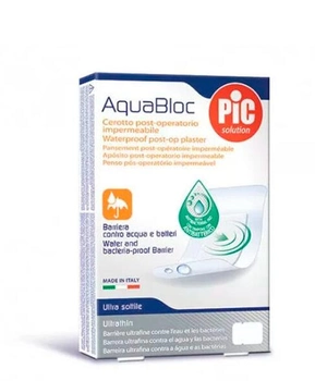 Пластир Pic Antibacterial Water Resistant Band-Aids 5 шт (8058664002665)