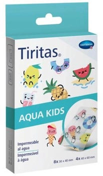 Пластырь Hartmann Tiritas Aqua Kids 12 шт (4052199510804)