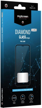 Szkło hartowane MyScreen Diamond Glass Edge Lite do Apple iPhone Xs Max/11 Pro Max (5901924995852)