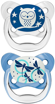 Uchwyt na smoczek Dr. Brown's Prevent Nocturne Pacifier Blue T/1 0-6M (72239325261)