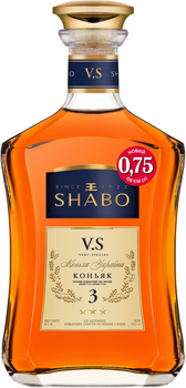 Коньяк Украины Shabo VS 3* 0.75 л 40% ( 4820070409352)