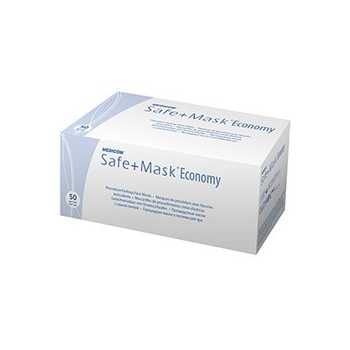 Маска захисна медична на резинках Medicom Safe + Mask® Economy 200 шт