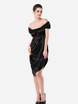 Еротичний пеньюар DKaren Plus Size Slip Anabel 6XL Black (5902230095564)