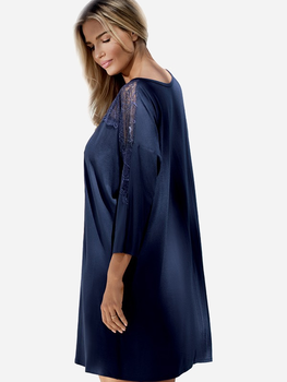 Еротичний пеньюар DKaren Slip Aksel 2XL Navy Blue (5903251376304)