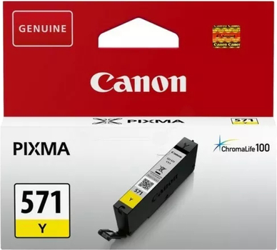 Картридж Canon CLI-571 Yellow (0388C001)
