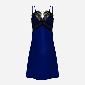 Еротичний пеньюар DKaren Slip Beatrice XL Navy Blue (5903251401686)