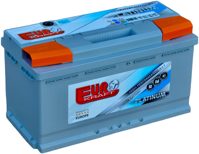Аккумулятор автомобильный Monbat EUROKRAFT PLATINUM 105 А/час (-/+) EN1000 (СТ-00146927)