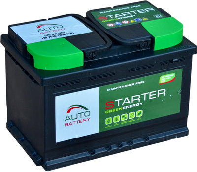 Аккумулятор MASTER BATTERIES (75 Ah) 680 A, 12 V Прямая, L+ L3 MB751E