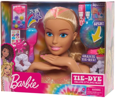 Lalka-manekin Just play Barbie deluxe tie-dye (886144636516)