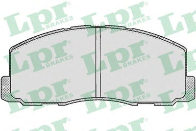 05P260 LPR - Гальмівні колодки до дисків LPR (05P260)