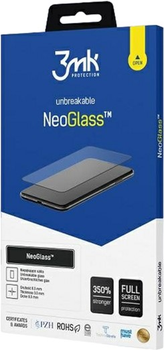 Захисне скло 3MK NeoGlass для Samsung Galaxy S21 чорне (5903108354790)