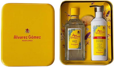 Zestaw damski Alvarez Gomez Agua De Colonia Concent Woda kolońska damska 300 ml + Balsam do ciała 280 ml (8422385194914)