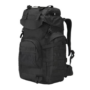 Рюкзак тактический AOKALI Outdoor A51 Black для военных армейский