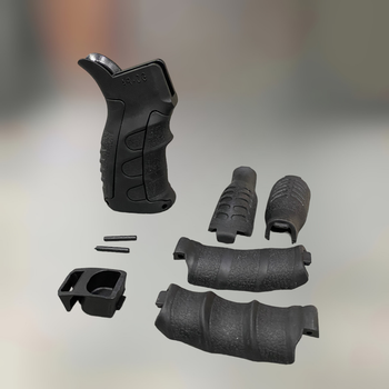 Рукоятка пістолетна для AR15, змінна товщина, LD Turkish, колір Чорний