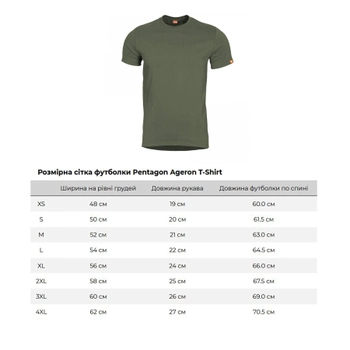 Футболка Pentagon Ageron T-Shirt Olive Green M