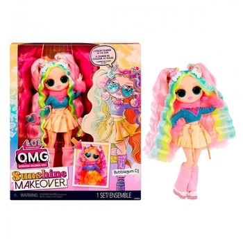 Кукла L.O.L. Surprise! серии O.M.G. Sunshine Makeover – DJ Баблгам