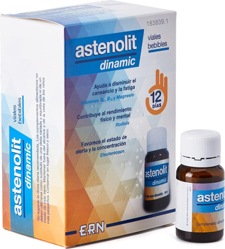 Suplement diety Ern 12 Viales Bebibles Dinamic Astenolit (8436021838391)