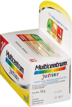 Kompleks witamin i minerałów Multicentrum Junior 30 Tablets (8470003274296)