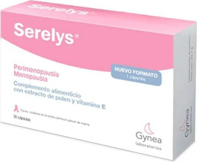 Комплекс вітамінів та мінералів Serelys Permenopausia Menopausia 30 капсул (8470001737557)