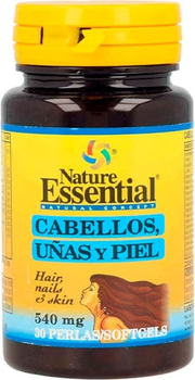 Kompleks witamin i minerałów Nature Essential Hair and Nails 100 Capsules (8435041332414)