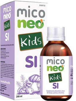 Kompleks witamin i minerałów Neovital Mico Neo Si Kids Syrup 200ml (8436036590888)