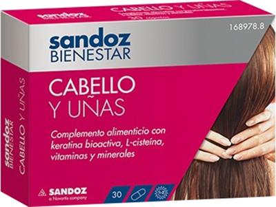 Вітамінно-мінеральний комплекс Sandoz Hair and Nails 30 капсул (8470001689788)