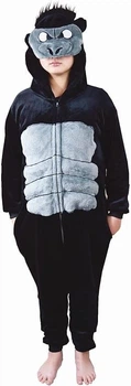 Пижама Кигуруми Kigurumi Горилла Для Мальчиков Черный XL 175-182 см. (1095/1)