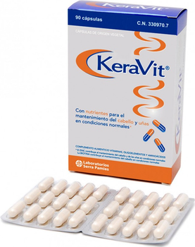 Вітамінно-мінеральний комплекс Keravit 90 капсул (8470003309707)