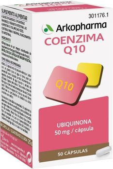 Біологічно активна добавка Arkopharma Arkovital Coenzima Q10 50 мг 45 капсул (3578830102166)