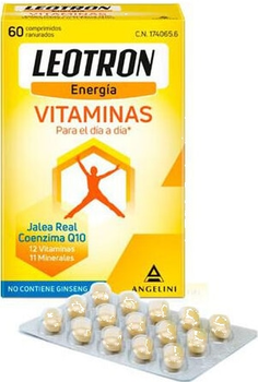 Kompleks witamin i minerałów Leotron Angelini Vitamins 60 Tablets (8470001740656)