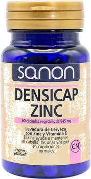 Suplementacja mineralna diety Sanon Densicap Zinc 60 Capsules De 545 Mg (8436556081873)