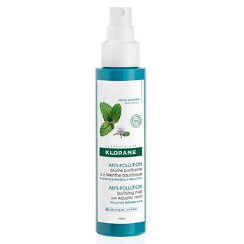 Spraye do włosów Klorane Anti-Pollution Purifying Mist With Aquatic Mint 100 ml (3282770144949)