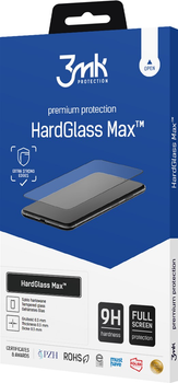 Захисне скло 3MK HardGlass Max для Xiaomi Redmi Note 12/ Poco X5 5G 9H (5903108497268)