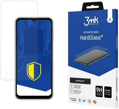 Szkło hartowane 3MK HardGlass dla Samsung Galaxy A14 4G/A14 5G (5903108519502)