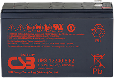 Аккумуляторная батарея CSB UPS122406 12V 5Ah (YT31038)