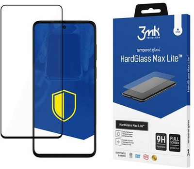 Szkło hartowane 3MK HG Max Lite do Motorola Moto G42 czarne (5903108485821)
