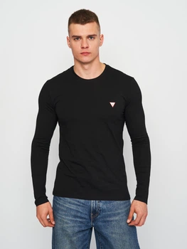 Лонгслив мужской Guess Cn Ls Core Tee M2YI28-J1314-JBLK M Jet Black A996 (7622078833101)