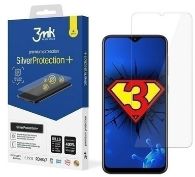 Захисна плівка 3MK SilverProtection+ для Samsung Galaxy A20e антибактеріальна (5903108303378)