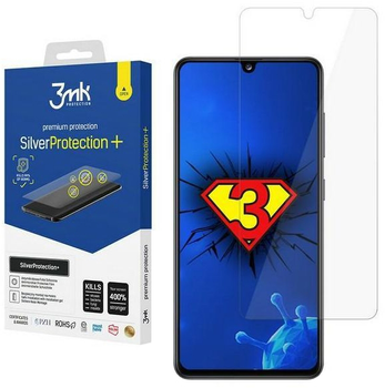 Захисна плівка 3MK SilverProtection+ для Samsung Galaxy A41 антибактеріальна (5903108303248)