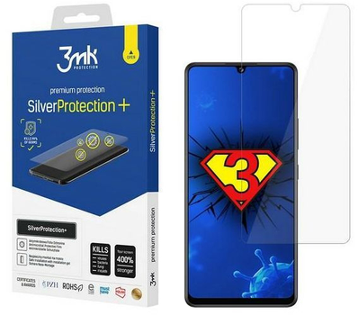 Захисна плівка 3MK SilverProtection+ для Samsung Galaxy A42 5G антибактеріальна (5903108306614)