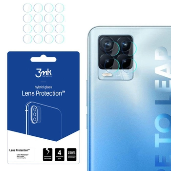 Szkło hybrydowe 3MK Lens Protection do obiektywu aparatu Realme 9 Pro+ 4 szt (5903108462716)