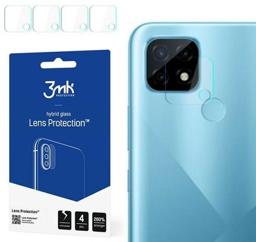 Гібридне захисне скло 3MK Lens Protection для камери Realme C21 4 шт (5903108372084)