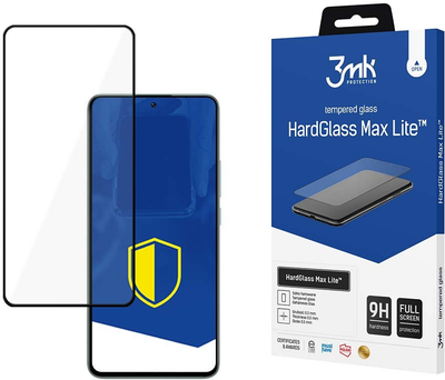 Szkło hartowane 3MK HardGlass Max Lite dla Xiaomi 13T czarne (5903108533430)