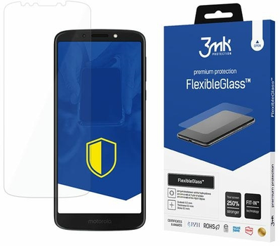 Гібридне захисне скло 3MK FlexibleGlass для Motorola G6 Play (5903108035774)