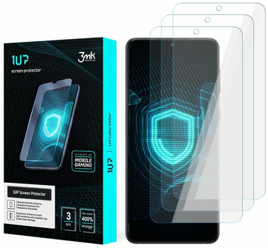 Комплект захисних плівок 3MK 1UP screen protector для Apple iPhone 15 Pro Max 3 шт (5903108535564)