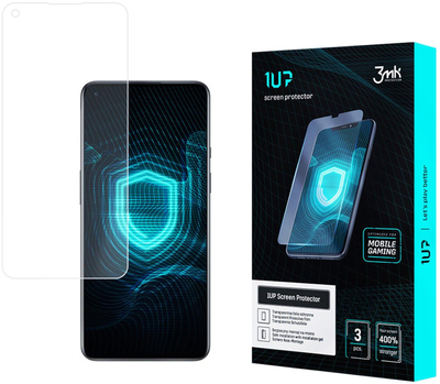 Комплект захисних плівок 3MK 1UP screen protector для OnePlus 9 3 шт (5903108394284)