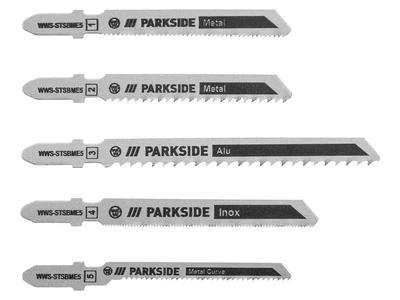 Набор пилок для электролобзика PARKSIDE PSTZ 3 A1 5шт для металла