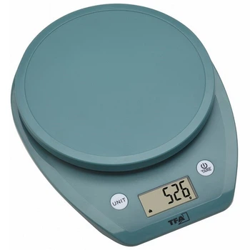 Ваги кухонні TFA Mochi цифрові бірюзовий 1-5000 г 29х160х200 мм (50200720)