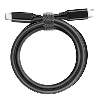 Кабель USB3.1 Type-C M-M Value S0595 1м PD3.0 Gen2 100W 20V 5A 4K 60Hz черный