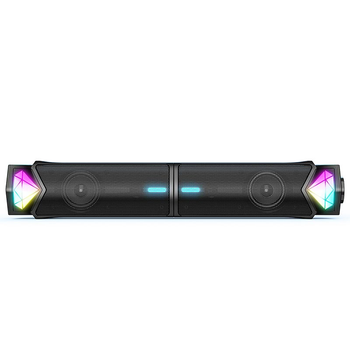 Акустика для ПК с подветкой ONIKUMA RGB Backlight L1 3Wx2 BT5.3/USB black